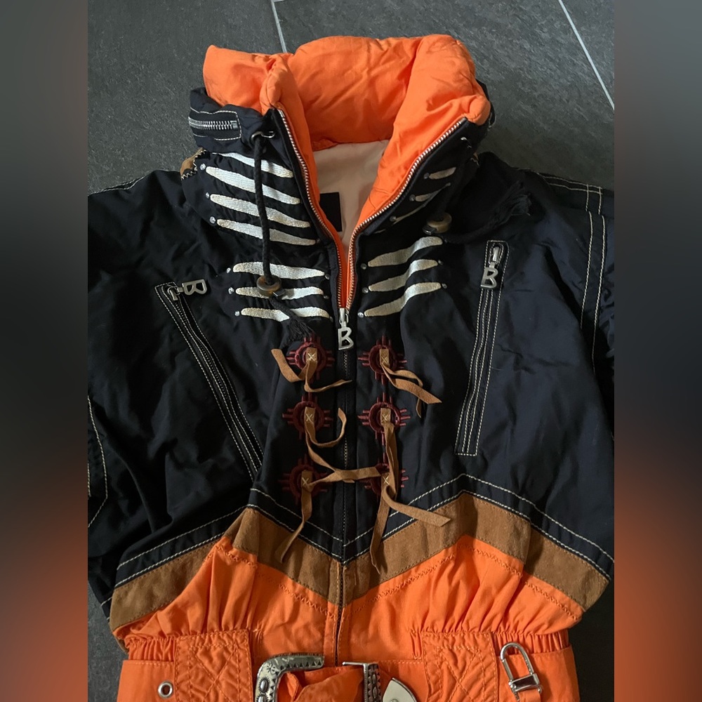 COPY - Bognar ski suit.  Amazing piece.